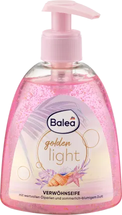 Pampering soap Golden Light, 300 ml