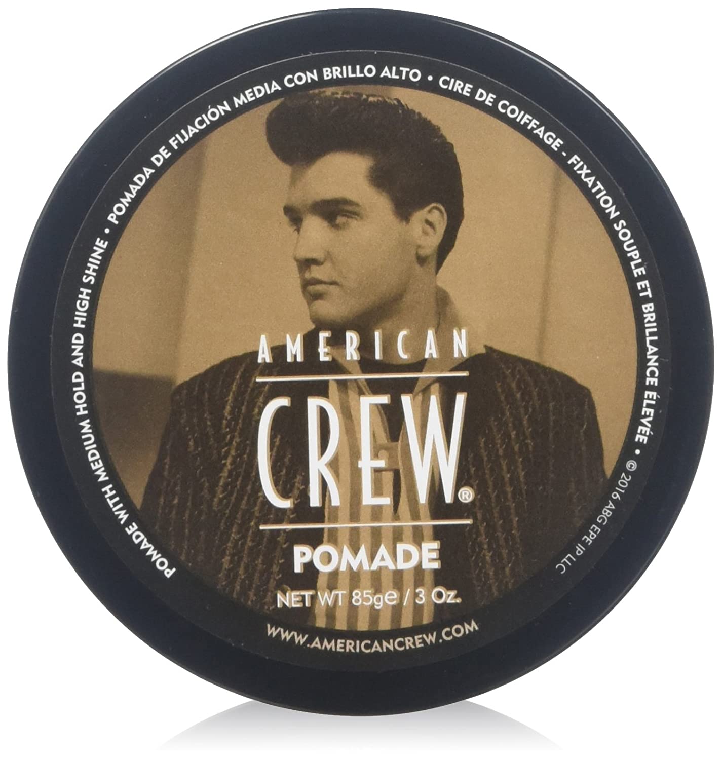 American Crew Pomade for hold and shine for men, 85 g