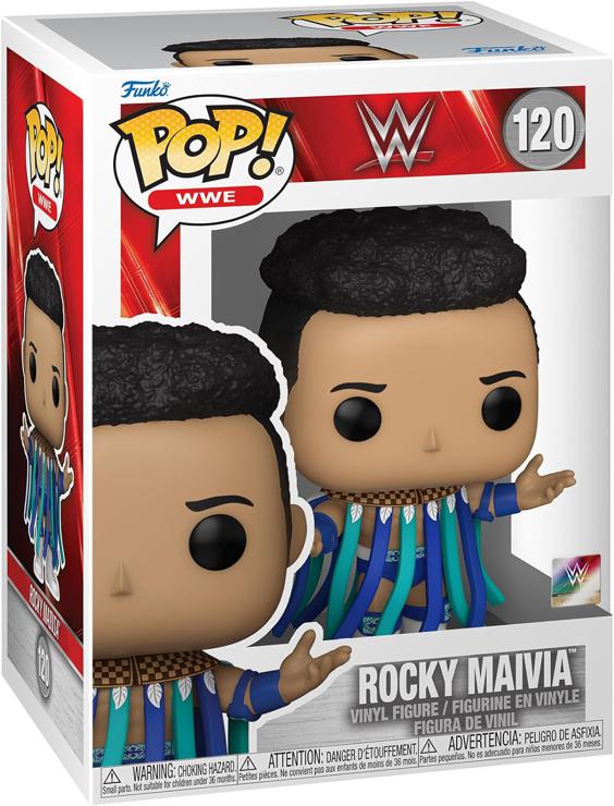 Funko Pop! WWE: Rocky Maivia - Dwayne The Rock Johnson - Vinyl Collectible Figure - Gift Idea - Official Merchandise - Toys For Children and Adults - Sports Fans - Model Figure For Collectors