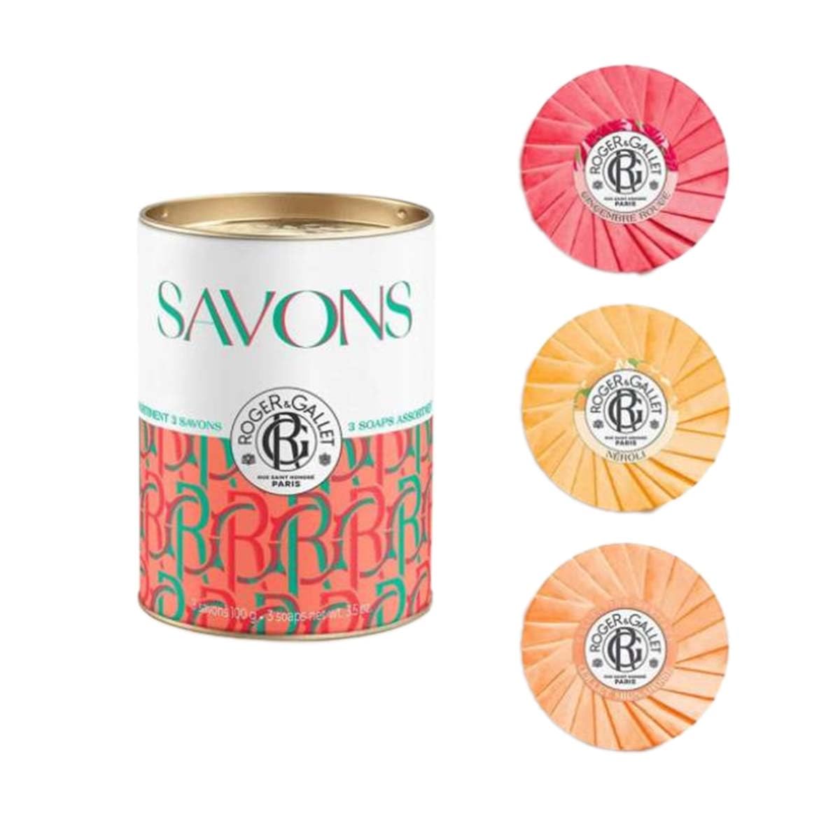 Roger Gallet Coffret Pop Orange Soaps 3x100g