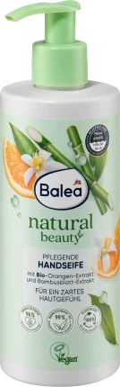 Liquid soap natural beauty bamboo & orange blossom, 0.3 l