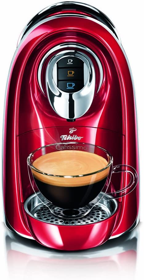 Tchibo Cafissimo Compact Coffee Pod Machine, Red