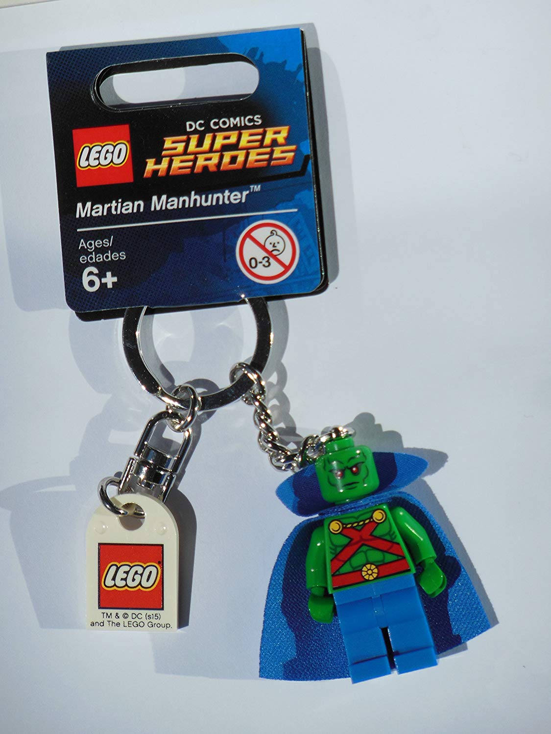 Lego Super Heroes Martian Manhunter Keyring - 853456
