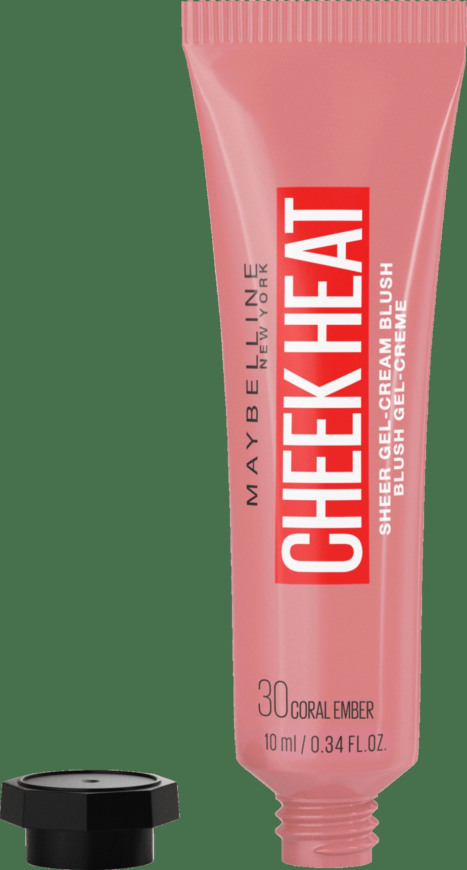 Maybelline Rouge Cheeck Heat Blush 30 Coral Amber, 10 Ml