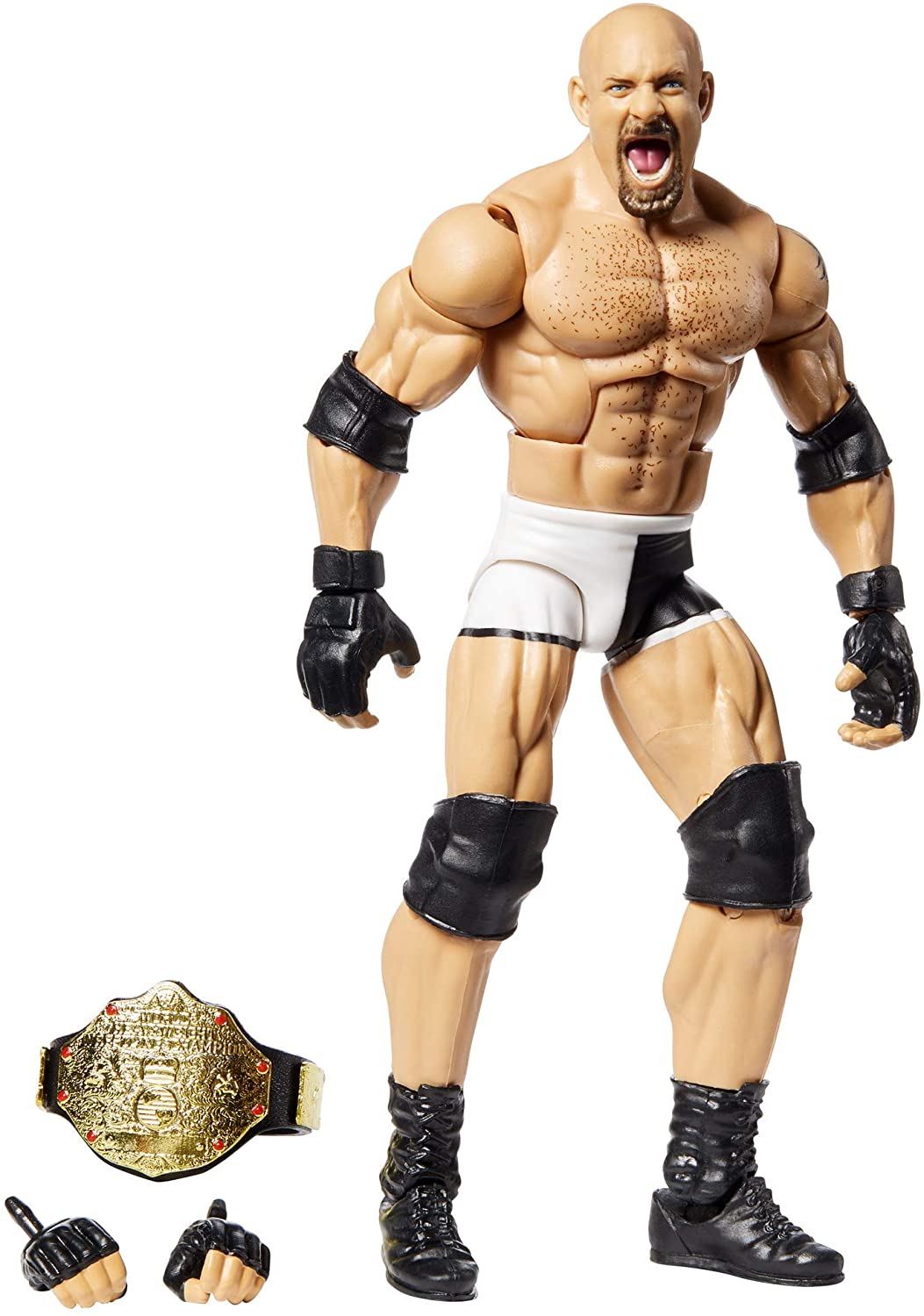 WWE GKP54 Elite Collection Action Figure (15 cm) Goldberg Toy from 8 Years