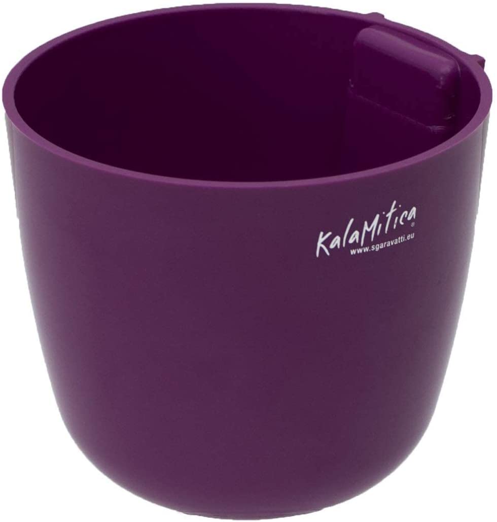 Kalamitica Boules Game Magnetic Violet Flower Pot, Ø 10 cm, blue