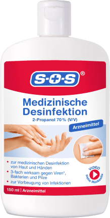 SOS Medical disinfection, 150 ml