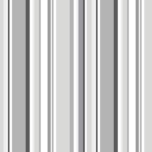 galerie-24 SY33962 Galerie Stripes 2 Multi-Purpose Striped Wallpaper Black / Grey / Wh