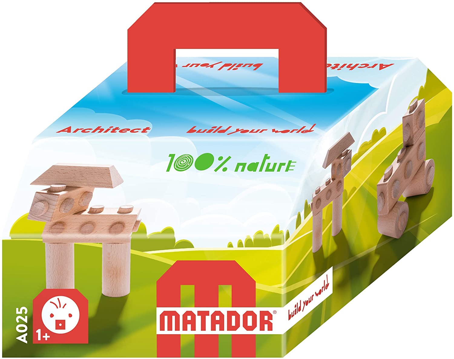 Matador Baby Architect Wooden Puzzle (10-Piece) 41110