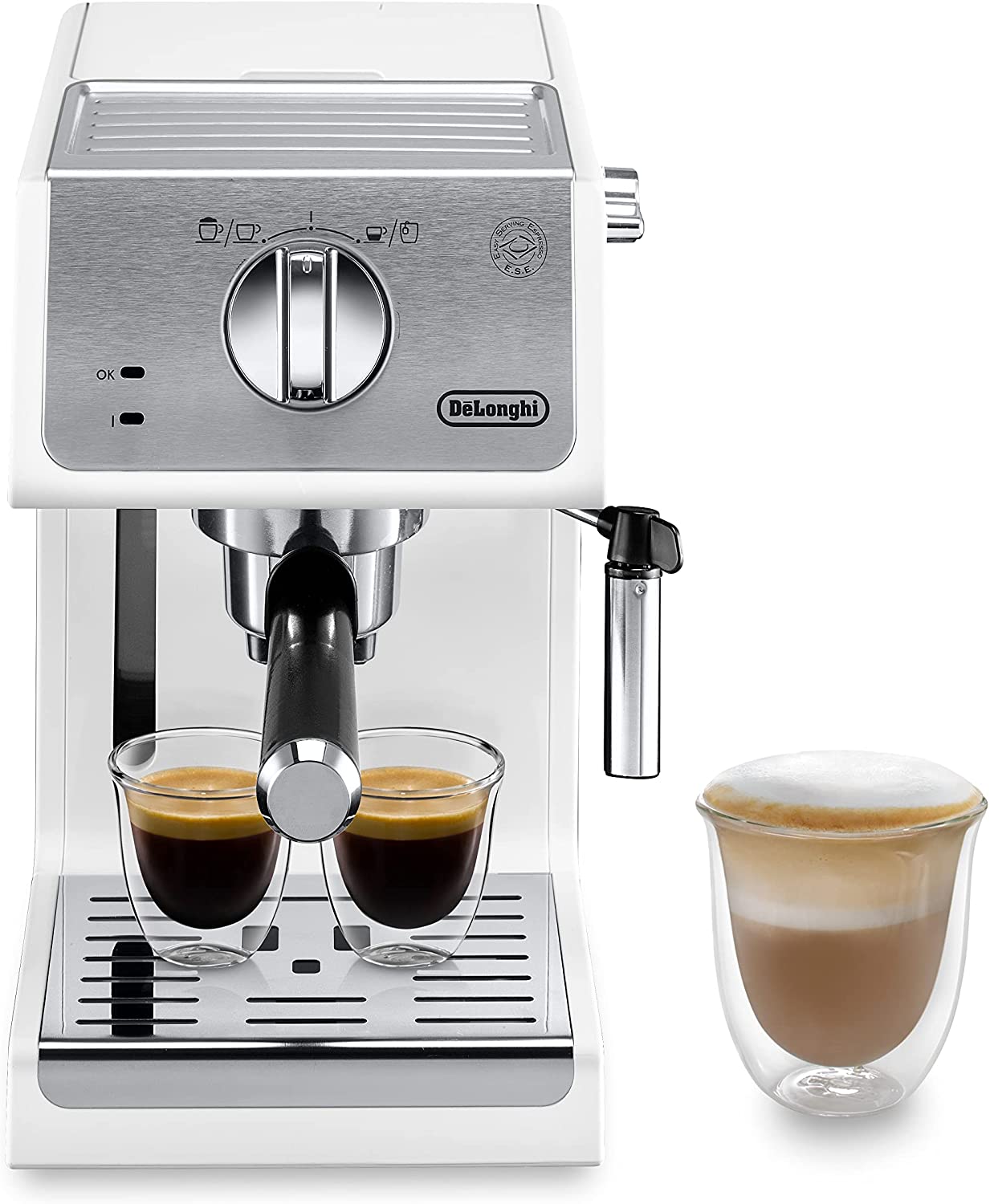 DeLonghi De\'Longhi Active Espresso Portafilter ECP 33.21.W - Professional Espresso 