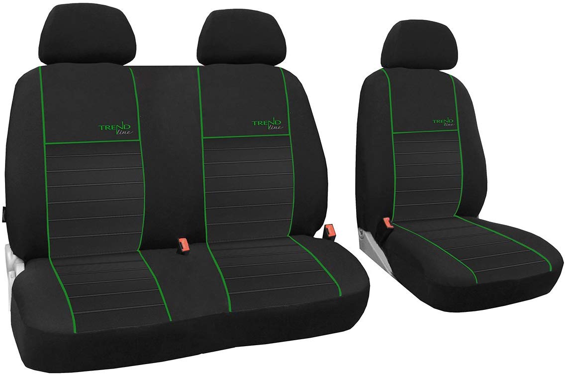 Trend Line USB Covers 1+2 Suitable for VW Crafter up to 2016 Green (Available in 6 Colours)