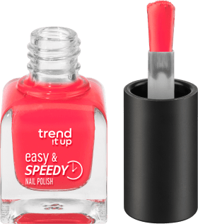 trend !t up Nail Polish Easy & Speedy Nail Polish red 260, 6 ml