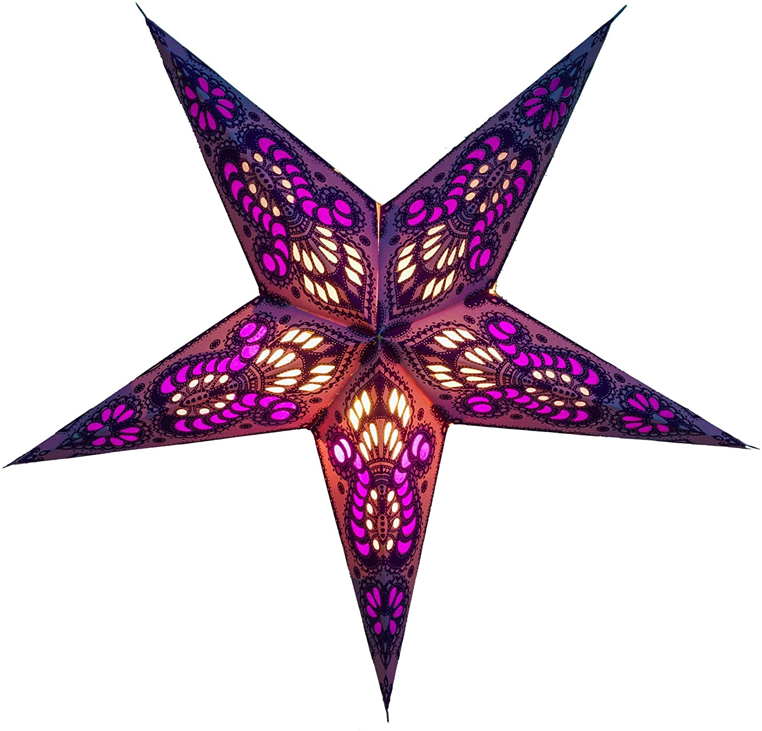 Paper Star Menor Small Purple / Paper Star `Original 5`