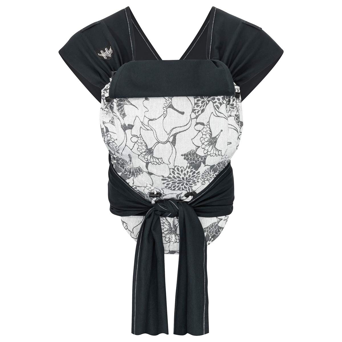 Hoppediz Hop-tye Buckle - Baby Carrier I Halfbuckle I Mei Tai I Belly and Back Carrier I Florence Design One Size Fits Hips up to 160 cm