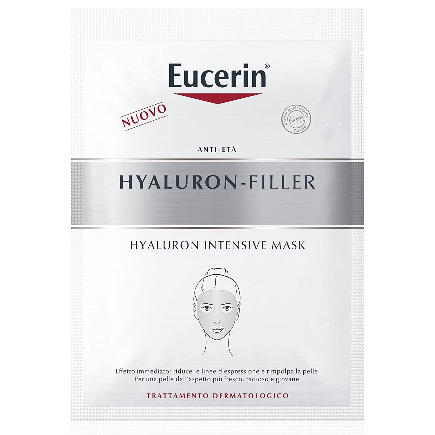 EUCERIN Anti-Age Hyaluronic Filler Intensive Mask, Pack of 1