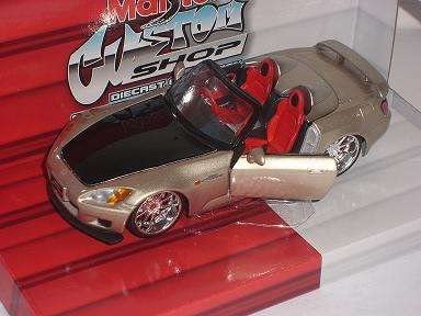 Maisto Hon-da Hon-Da S2000 S 2000 Silver Tuning Tuners Cabr Tuner Z Metal Model 1/24 Mais