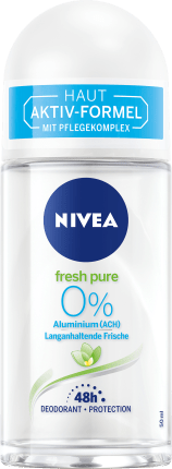 Nivea Deodorant Roll On Deodorant fresh pure, 50 ml