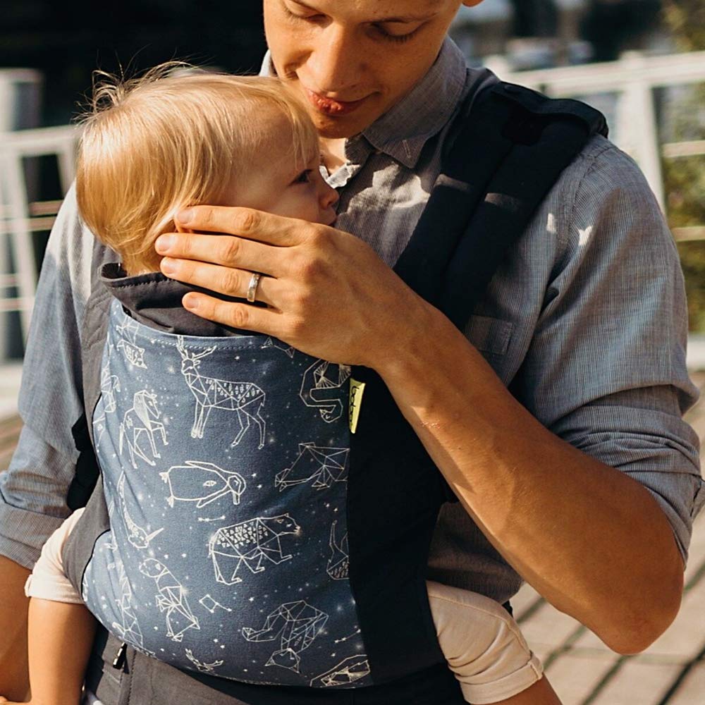 Boba Baby Carrier Classic Carrier, Constellation - Baby Carrier in Backpack Style - Carry Your Child on the Stomach as well as on the Back, for Babies from 3 kg to Toddlers up to 20 kg