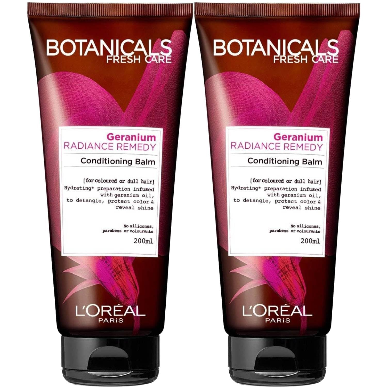 L\'oreal Paris Elvive Hair Care Shampoo and Conditioner (L\'Oreal Botanicals Invigorating Conditioner 200ml (Pack of 2))