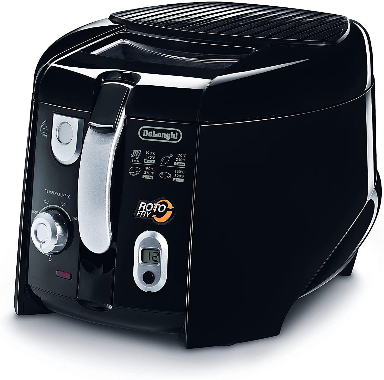 DeLonghi De\'Longhi RotoFry F 28533.BK - deep fryer - black
