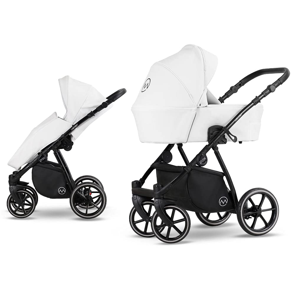 Pax by SaintBaby Snow Storm E03 2-in-1 Pram up to 22 kg Buggy Car Seat Selection 12 Colours without Baby Car Seat