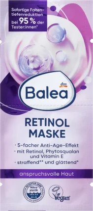 Facial mask Retinol (2x8 ml), 16 ml