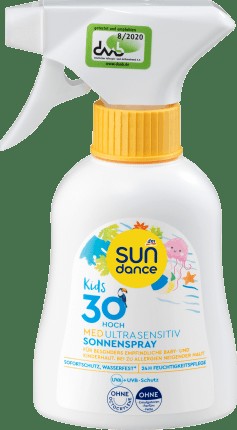 Sonnenspray Kids, MED ultra sensitiv, LSF 30, 200 ml