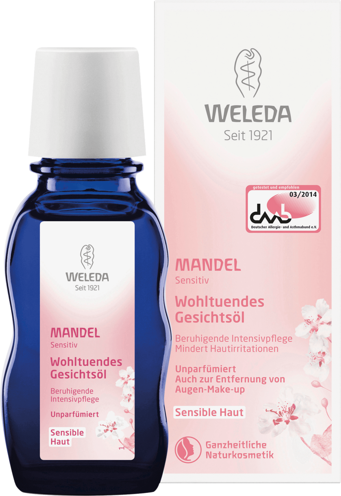 WELEDA Facial Oil Almond Soothing Effect, 50 Ml