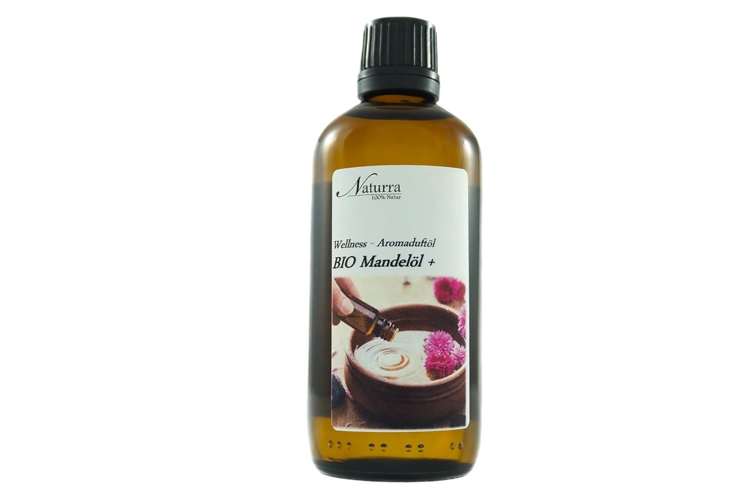 Naturra Organic Almond Oil 100 ml Cold Pressed Native with Organic Mandarin Oil Red Essential Oil Wellness Oil Body Oil Aromatherapy Natural Cosmetics of Your Choice Citrus Reticulata