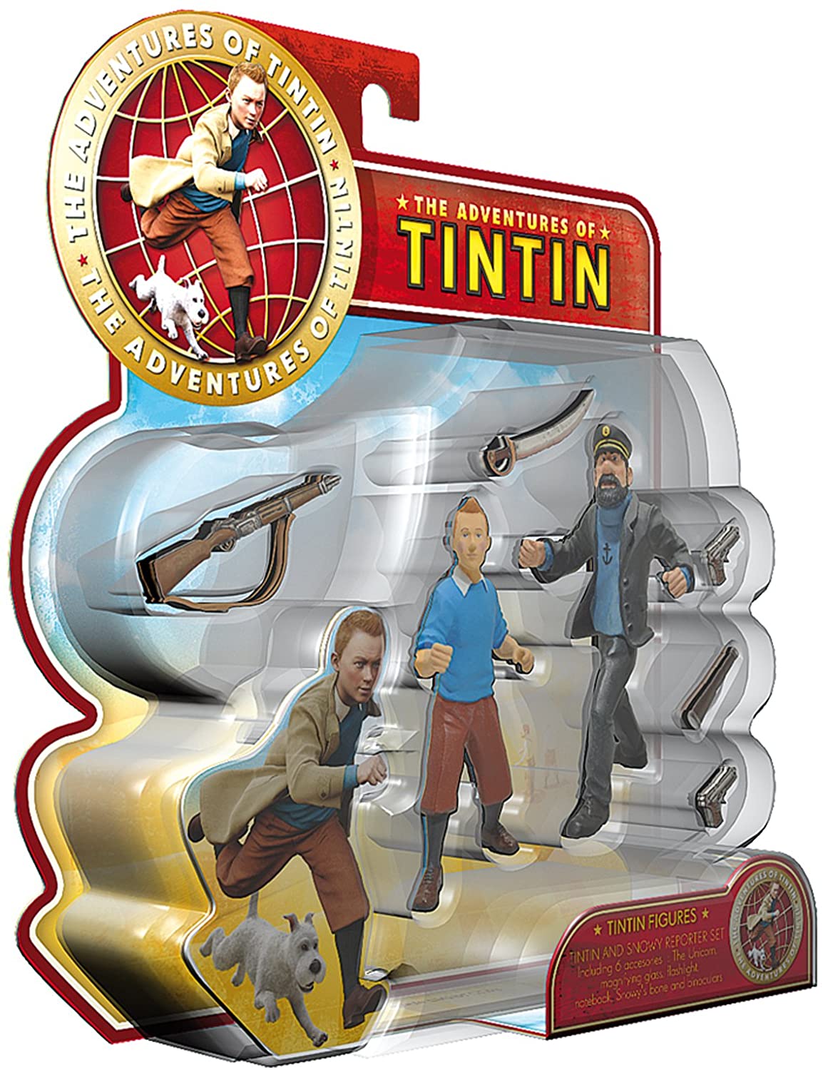 Plastoy The Adventures of Tintin  Tintin and Captain Haddock Figure Set