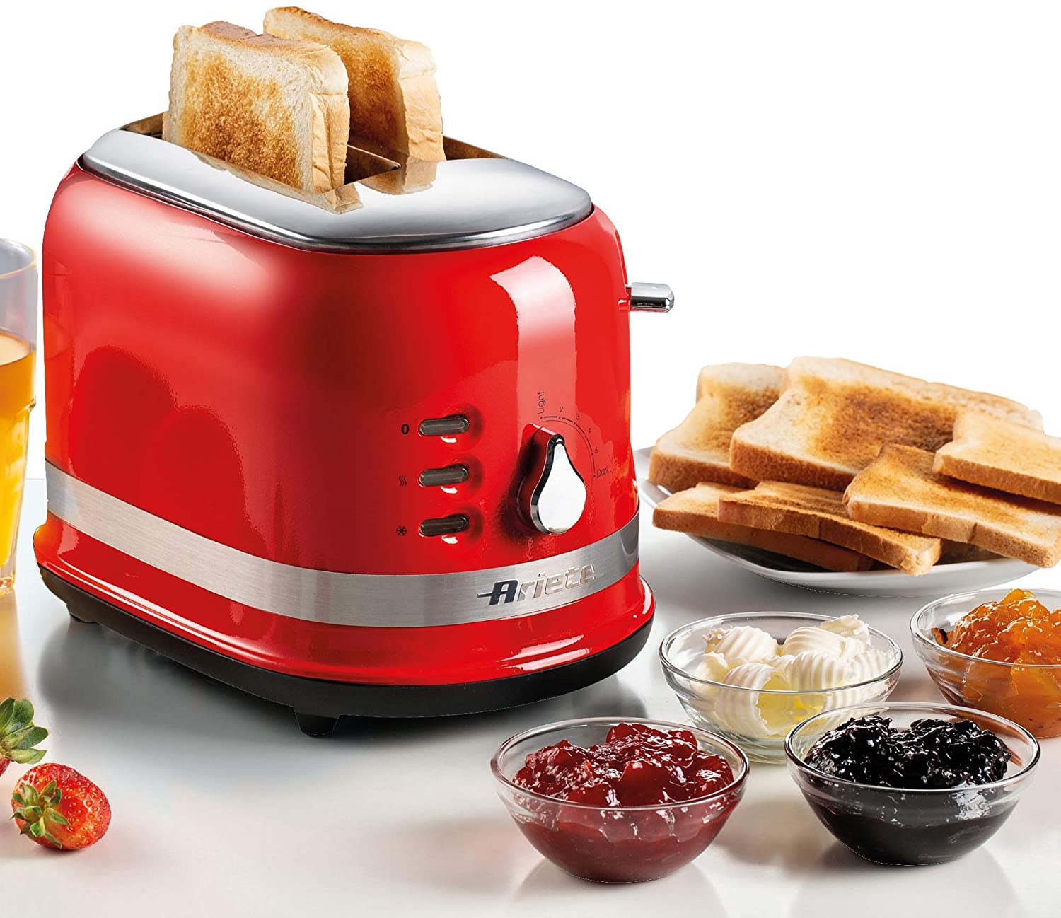 Bialetti Moderna Toaster Silver One Size