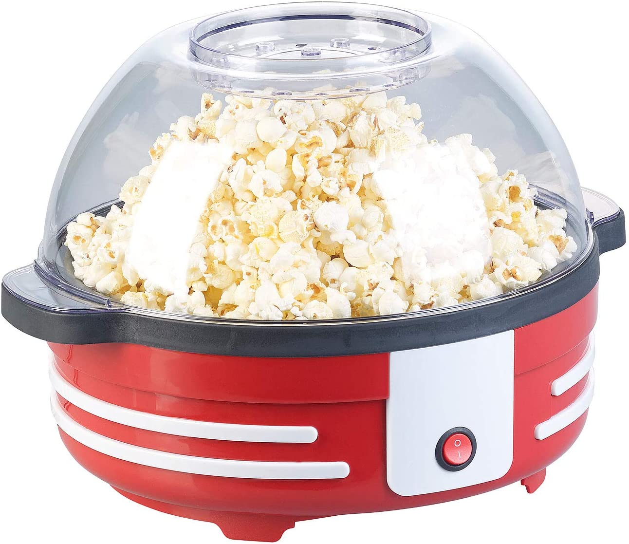 Rosenstein & Söhne Popcorn Machine: XL Hot Air Popcorn Machine for Up to 100 g Maize (Hot Air Popcorn Machine)