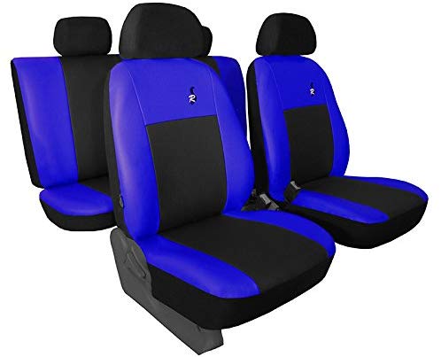 Pok Ter Tuning Tucson from 2015. Road Design Car Seat Cover Set in Blue.