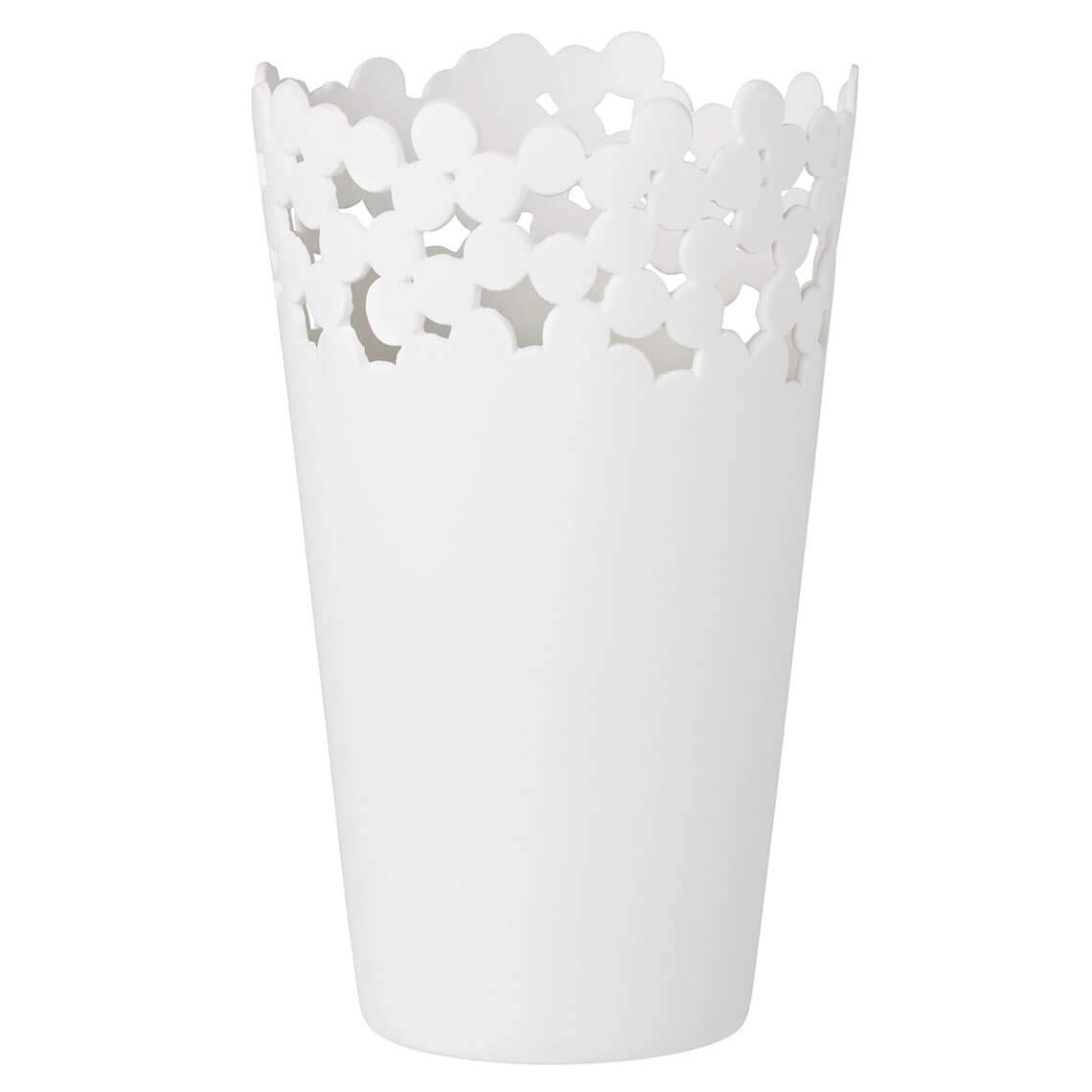 Wheels Points-And-White Celebrities Vase Height: 18 Cm, Diameter: 10.5 Cm [
