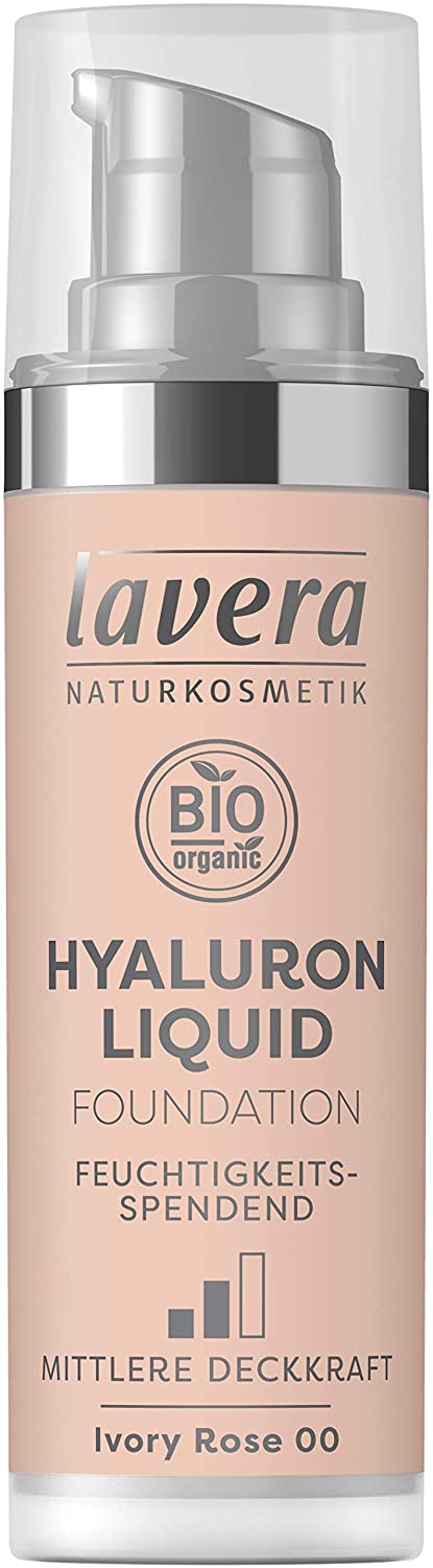 Lavera Hyaluron Liquid Foundation, rose ‎ivory