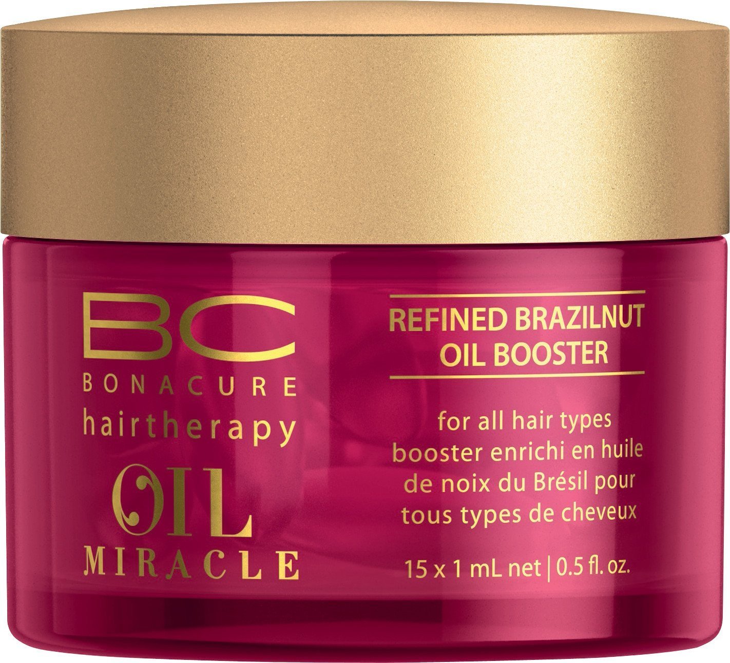 Schwarzkopf Professional BC Oil Miracle Refined Brazil Nut Booster Pack of 1 x 15 ml