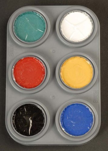 Grimas Water 6 Colour Face Painting Palette A by Grimas