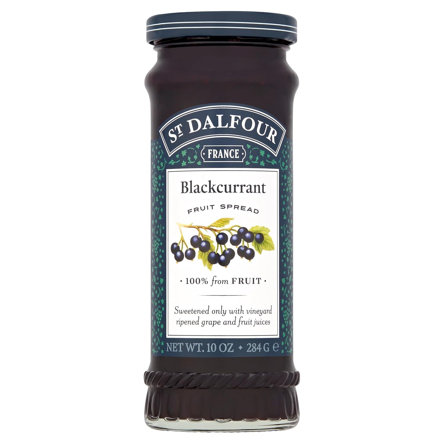 St Dalfour Currant Preservative 284g Pack of 6