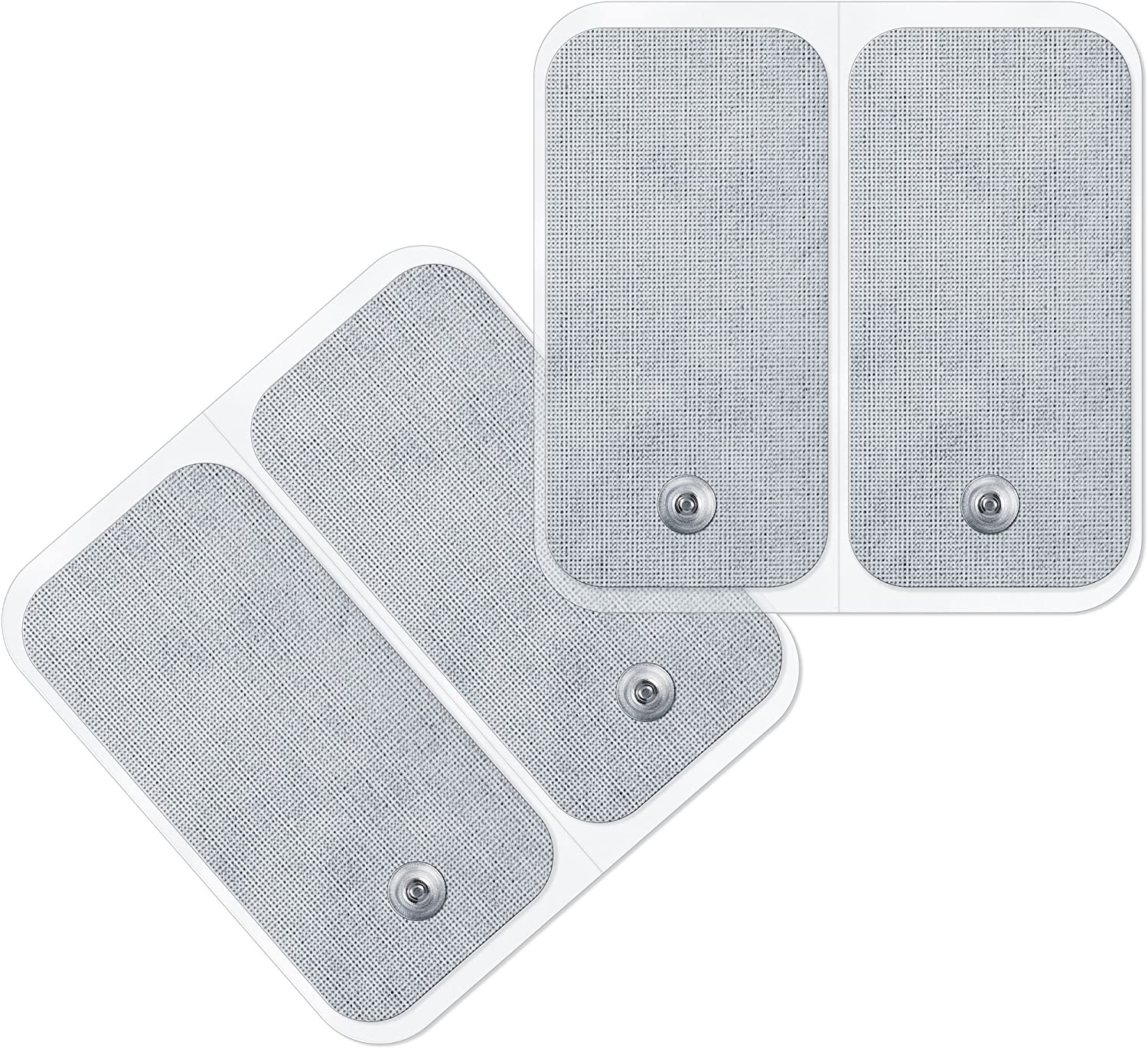 Beurer Self-adhesive gel electrode pads (replacement set, 50 x 100 mm, suitable for Beurer EMS/TENS devices) pack of 4