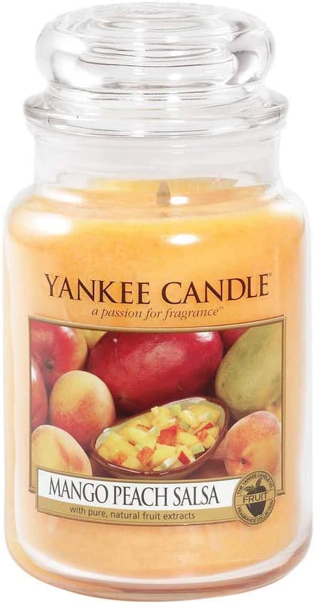 Yankee Candle Housewarmer Jar (Mango Peach Salsa) - Large (22 Oz)