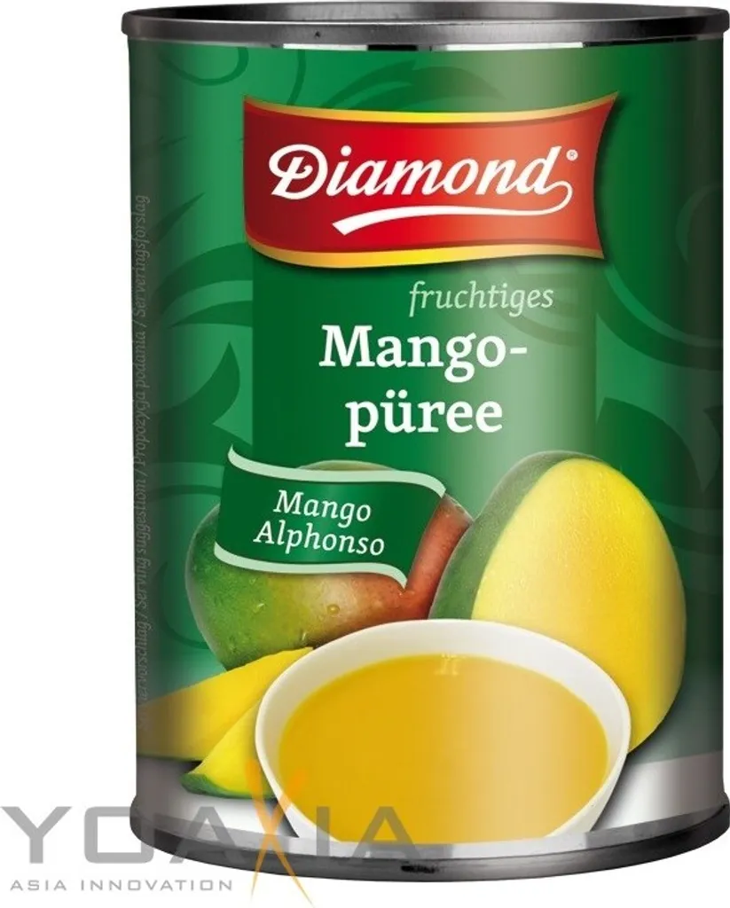 [ 850g ] DIAMOND Mango Puree Alphonso / Mango Pulp / Mango Puree