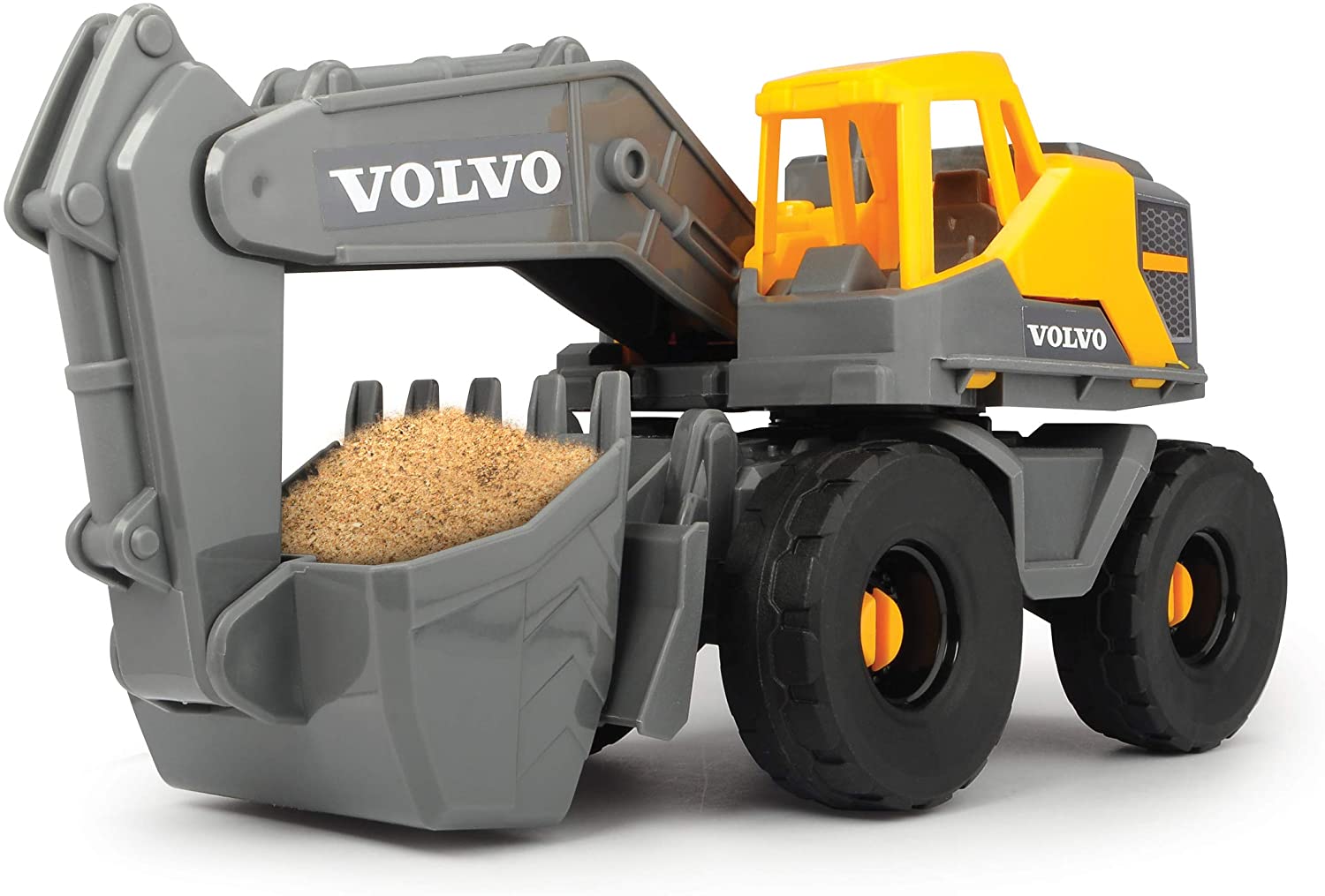 Dickie Toys 203724003 On-Site Volvo Bucket Excavator With Movable Shovel An
