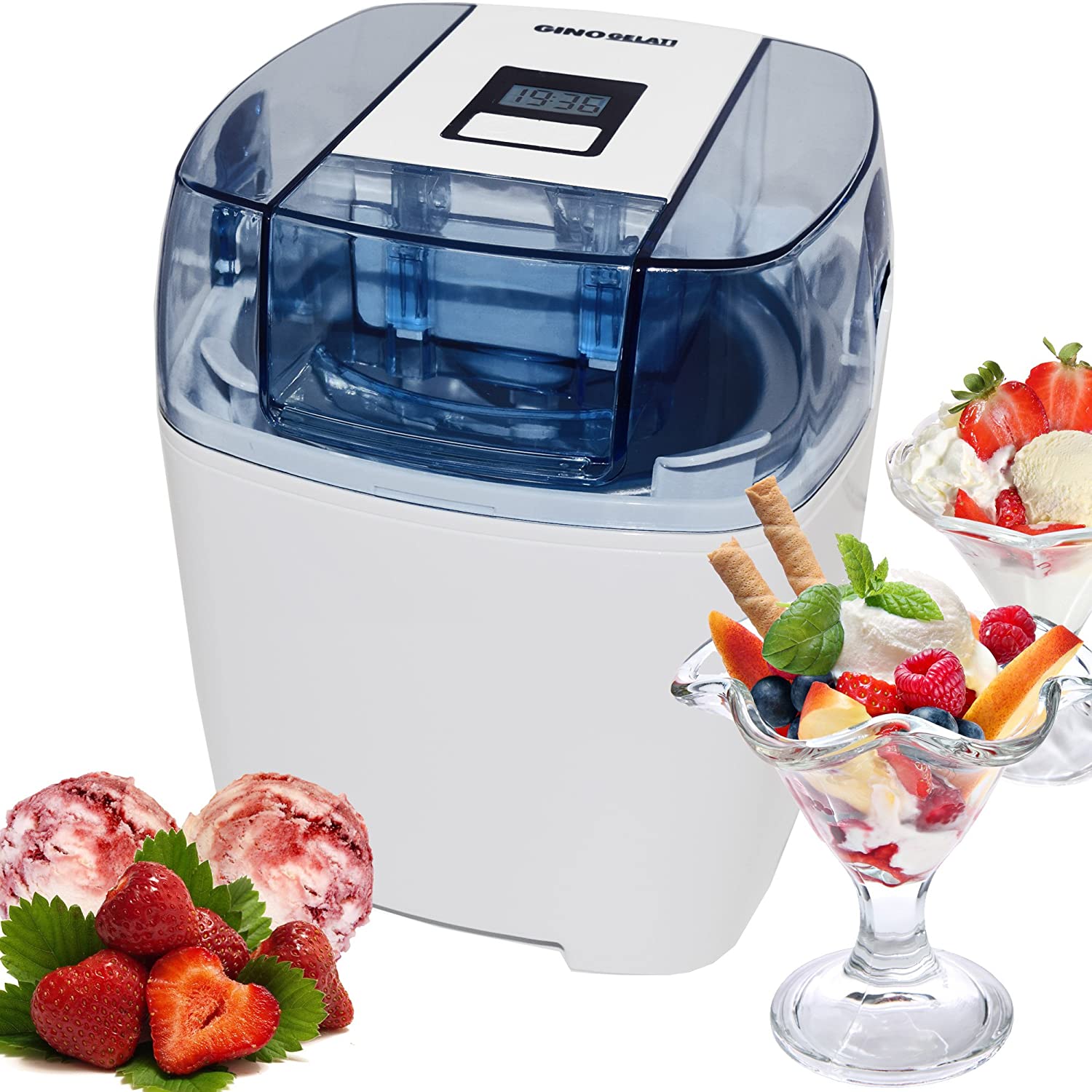 Gino Gelati Digital Ice Machine Frozen yogurt milkshake machine IC-30W- D