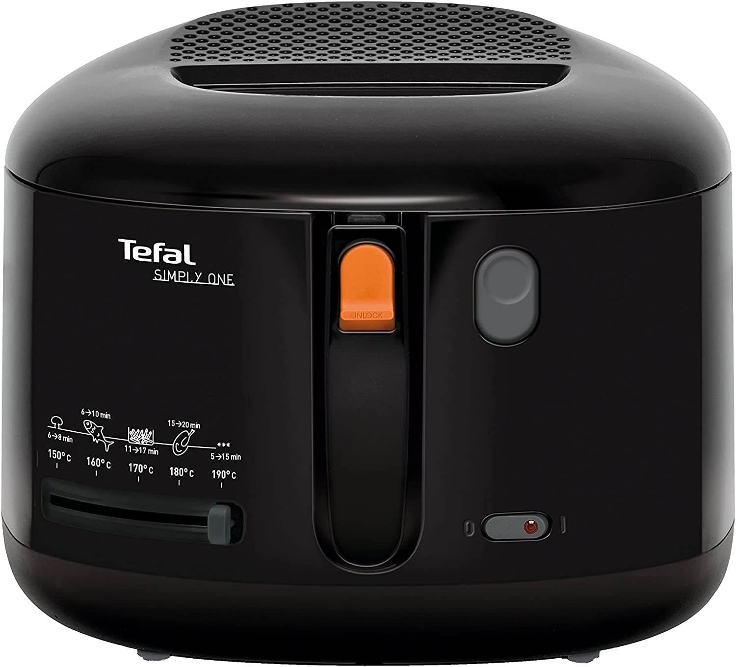 Tefal FF1608 – (2.1 Litre Capacity, Black, Deep Fryer 1900 W)