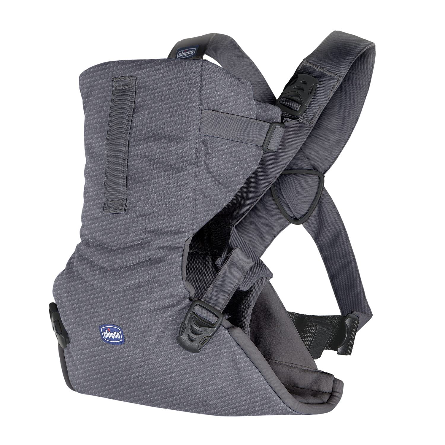 Chicco EasyFit Ergonomic Multi Position Carrier Bag Wide Seat Suitable for All Body Sizes - Ideal from Birth - Moon Grey
