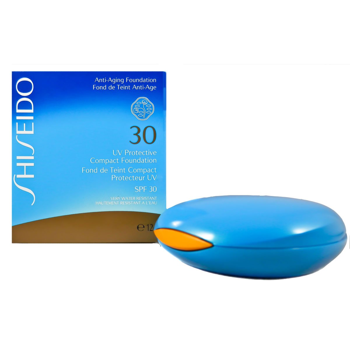 Shiseido UV Protective Compact Foundation Light Ivory Pack of 1 x 12 g