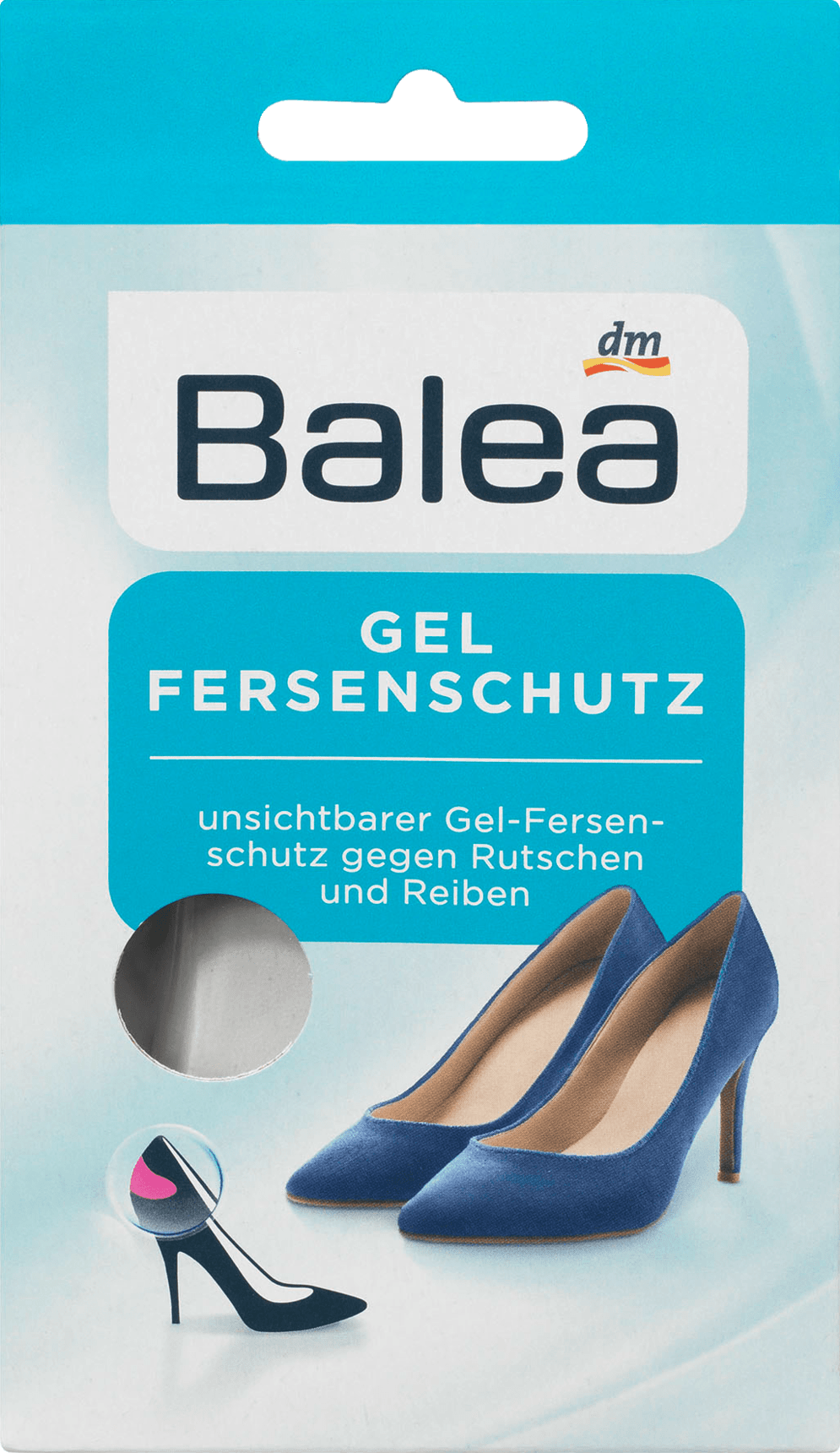 Balea Foot Gel Pad Heel Protector, 2 St