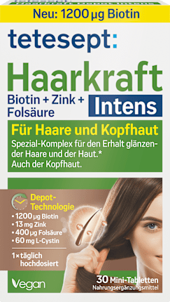 Haarkraft Intens mini tablets 30 pieces, 8.53 g