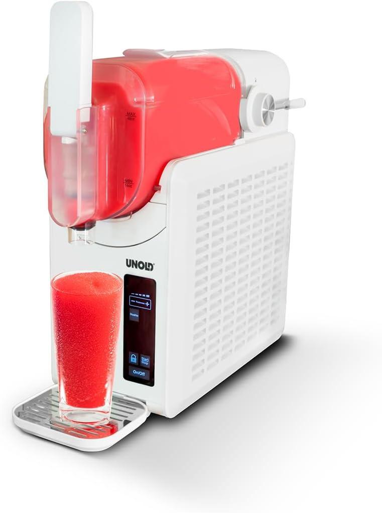 Unold Susi 48940 Slush Ice Cream Maker with Compressor Approx. 2 L 5 Programs for Slushies, Frozen Cocktails, Frappés, Wine Milkshakes in 30 Minutes No Ice Required