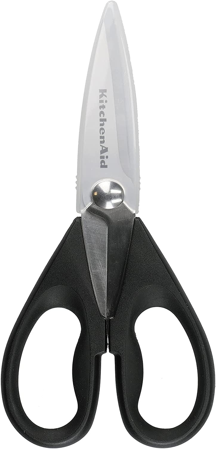Kitchenaid Multi -Purpose Scissors, Easy Grip Stainless Steel Kitchen Kitchen Shears - Black